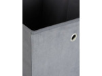 Cube de rangement nervuré