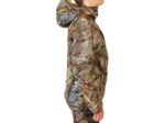 VESTE CHASSE FEMME IMPERMEABLE SILENCIEUSE CAMOUFLAGE 500