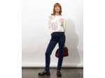 Jean long slim BLEU Femme