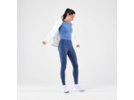 Veste imperméable de running Femme - KIPRUN Run 100 Rain Blanche