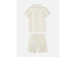 18 mois–8 ans | Ensemble chemise rayée et short