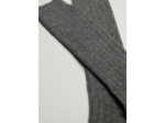 Chaussettes longues côtelées avec laine et cachemire pour homme