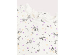 Sous pull à motif fleuri pour bébé fille