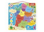 PUZZLE 93 PIÈCES : LA FRANCE MAGNÉTIQUE