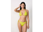 Triangle détails perles haut de maillot