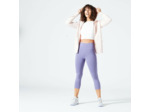 Sweat zippé fitness femme, rose quartz