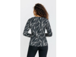 T-Shirt Col V Manches Longues