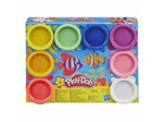 8 pots de pâte à modeler arc-en-ciel Play-Doh