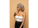 CRAZY POUSS BONNET EN SATIN IMPRIME WAX