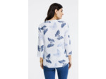 Blouse en gaze de coton imprimée