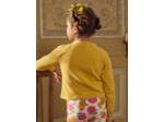 Gilet jaune brodé
