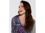Blouse manches longues imprimée VIOLET Femme