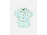 Chemise à manches courtes et à boutons