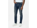 Jean coupe slim à taille mi-haute