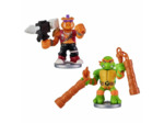 Akedo Tortues Ninja mini battle duel Michelangelo vs Bebop