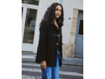 Manteau uni NOIR Femme