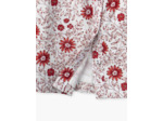 Robe à smock fleuri