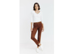 Pantalon 7/8 Avec Ceinture Similicuir
