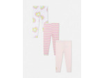 Lot de 3 leggings variés à taille stretch