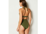 Culotte bikini taille haute bas de maillot