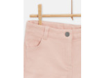 Short en jean rose saumon pour fille