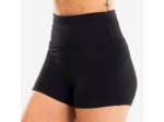 Short danse moderne taille haute femme - noir