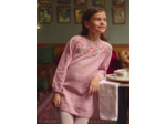 Robe pull rose