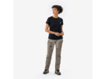 T-shirt manches courtes 100 % laine mérinos femme, Merino 100% noir