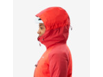 Veste imperméable d'alpinisme femme - alpinism light rouge