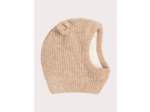 Cagoule couleur noisette pour bébé fille