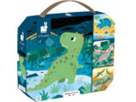 Coffret 4 puzzles Dinosaures