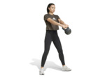 T-shirt imprimé logo Adidas femme - vert