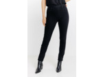 Tregging En Denim Noir Détails Strass