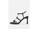 Sandales à talons et brides avec nœud