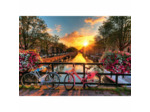 PUZZLE 1000 PIÈCES RAVENSBURGER - AMSTERDAM À VÉLO
