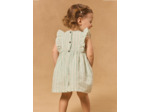 Robe rayé scintillante