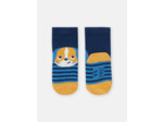 Chaussettes rayées à motif chien pour bébé garçon