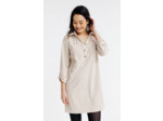 Robe tunique en velours côtelé