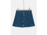 Jupe en denim brut évasée pour fille