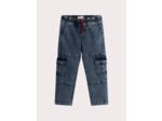 Jean denim cargo pour garçon