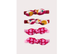 Lot de 4 élastiques roses pour fille