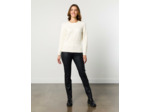 Pull épais uni ECRU Femme