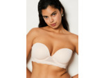Bandeau coques fines bretelles amovibles - bonnet D