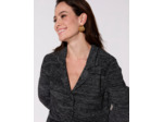 Gilet chiné NOIR Femme