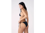 Bikini brésilien à nouer bas de maillot avec broderies