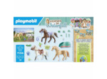 3 chevaux Morgan, Quarter et Shagya Playmobil Horses of Waterfall 71356
