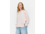 Sweat-shirt décontracté fendu sur le côté