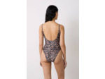 Maillot 1 pièce léopard