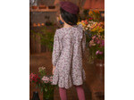 Robe fleurie à volants