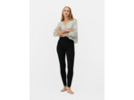 Legging en velours à doublure duveteuse